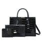 👜[Women's gift] Crocodile print handbag