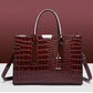 👜[Women's gift] Crocodile print handbag