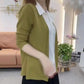 💖[Perfect Gift] Women's Faux Knit Two Piece Knit Shirt - Elegance and Comfort in One