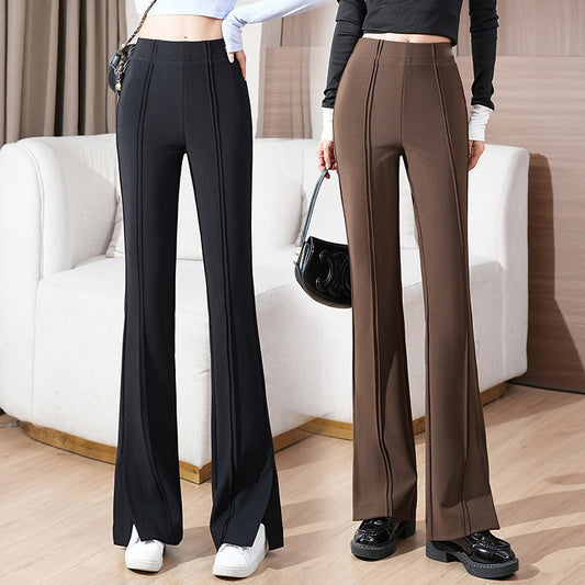 🔥Hot sale🔥Women's High Waist Stretchy Flared Pants (50% OFF）
