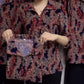 🌸Women's Casual Printed Lapel Shirt