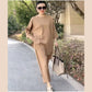 Women’s Solid Color Loose Two-Piece Set (Buy 2 Free shipping)