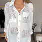 Women's Long Sleeve Print Fashion Lapel Shirt ✈️（Free Shipping）