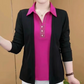 2-in-1 Sparkling Lapel Top for Middle-Aged Women ✈️(Free Shipping)