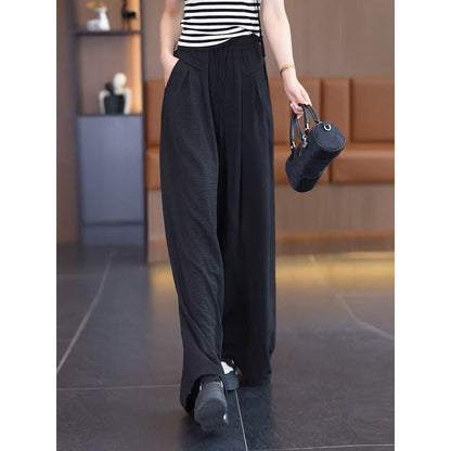 💥Women's Stretch Waist Wide Leg Sweatpants are on sale for a limited time! （80% OFF）