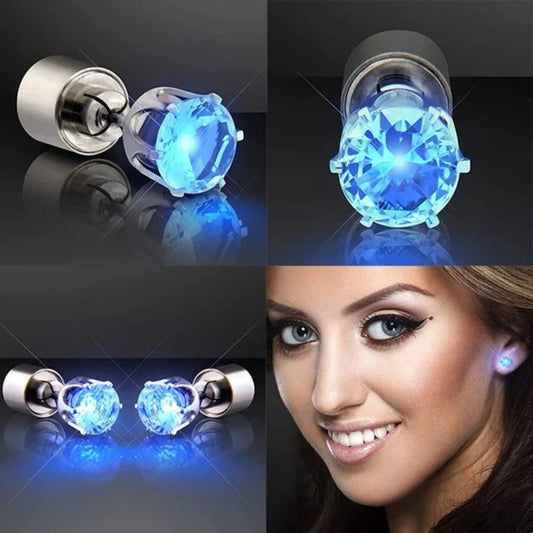 💖Stylish LED Luminous Crown Earrings （50% OFF )